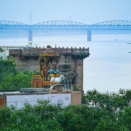 Ganga Darshanam Guesthouse At Dashashwamedh Ghat Varanasi Eksteriør billede